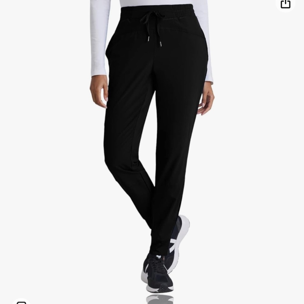 BARCO One Boost Scrub Jogger - Yoga Style Medical Jogger, Mid-Rise 4-Way Stretch